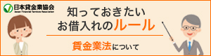 貸金業法について